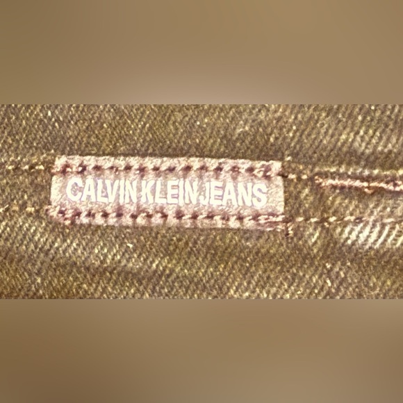 CALVIN KLEIN Mens CKJ 026 Slim Jeans Tag Sz 34x34 Black Denim Some Stretch - Picture 11 of 14